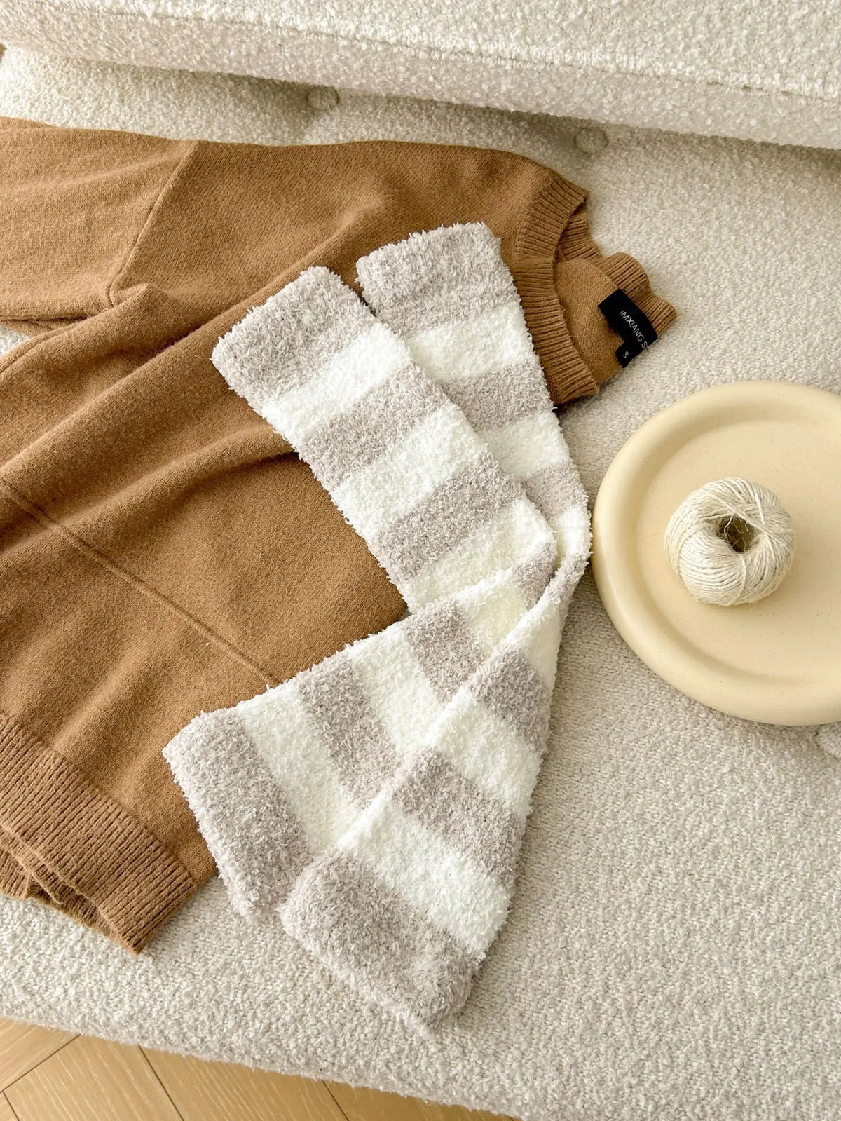 【冷え対策】ぽかぽか裏起毛レッグウォーマー
